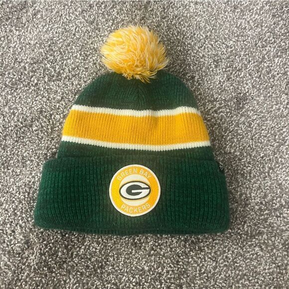 NFL Green Bay Packers 47 Pom knit beanie - Picture 1 of 7